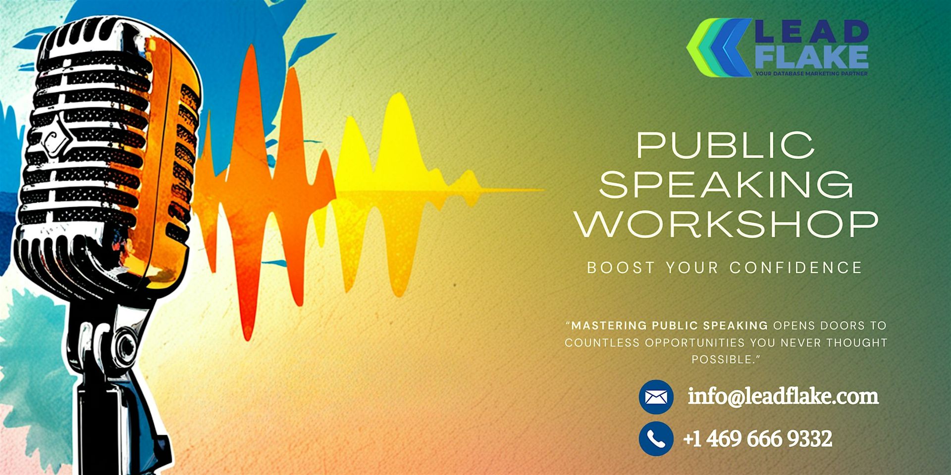 Public Speaking Skills 1 Day Workshop in Berlin