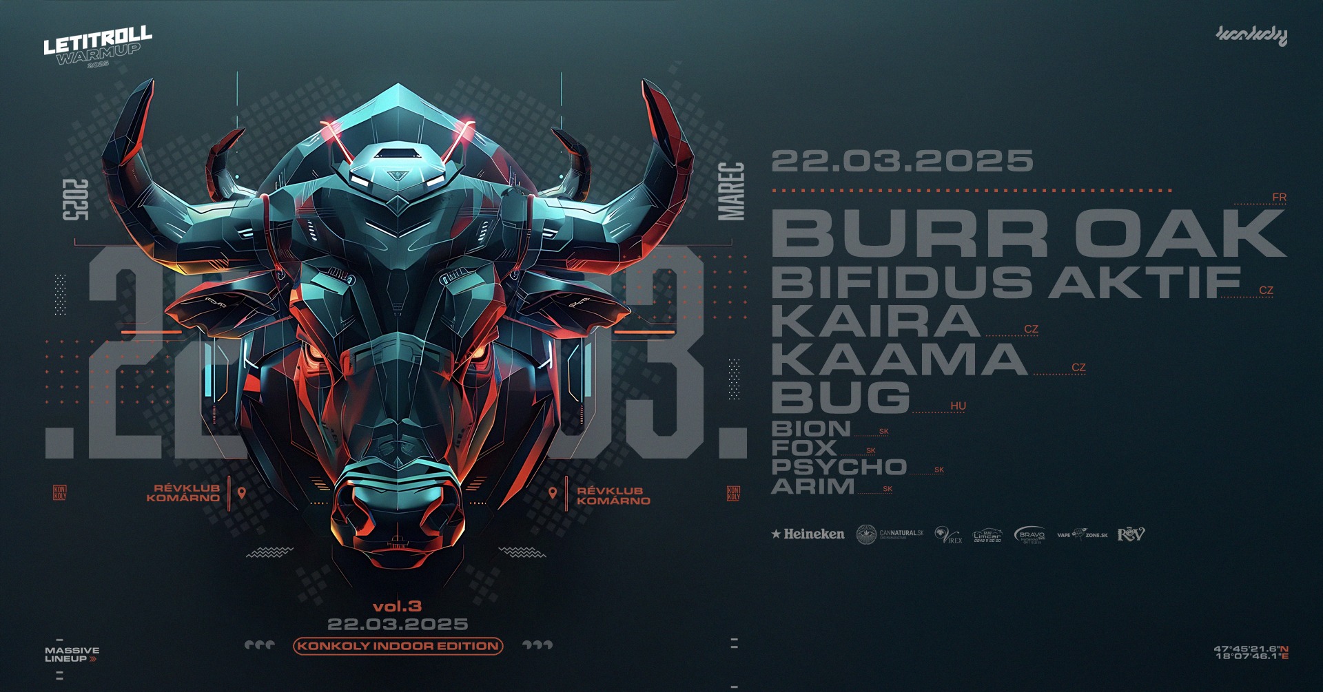 Konkoly Indoor  Edition ★ 22. 03. 2025 ★ Komárno - RévKlub ★ Slovakia
