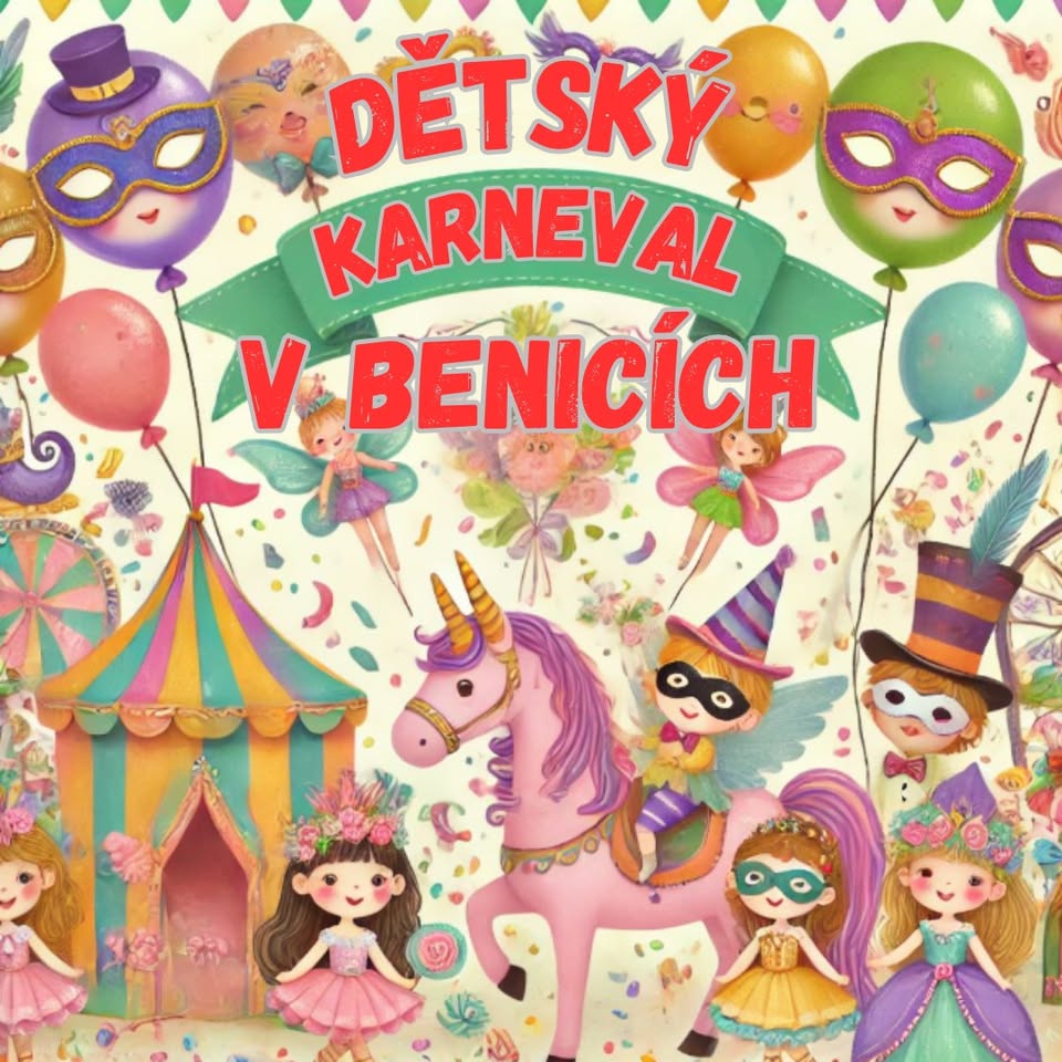 Dětský karneval v Benicích