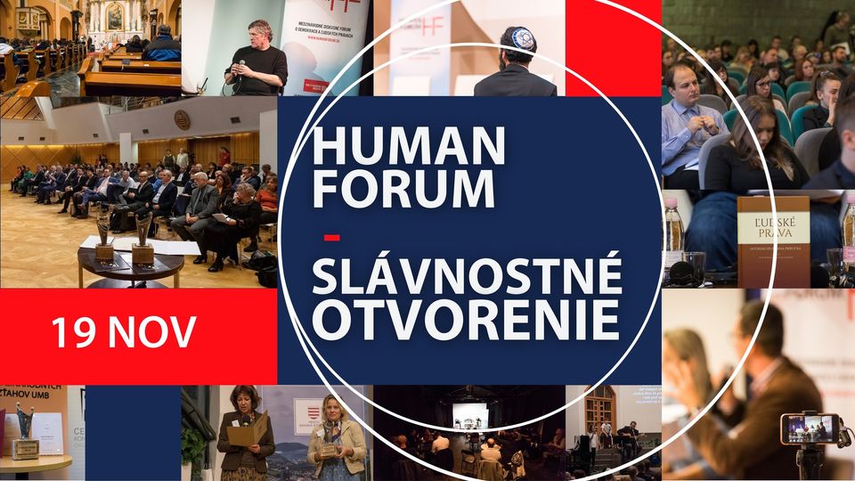 Slávnostné otvorenie konferencie Human Forum 2024