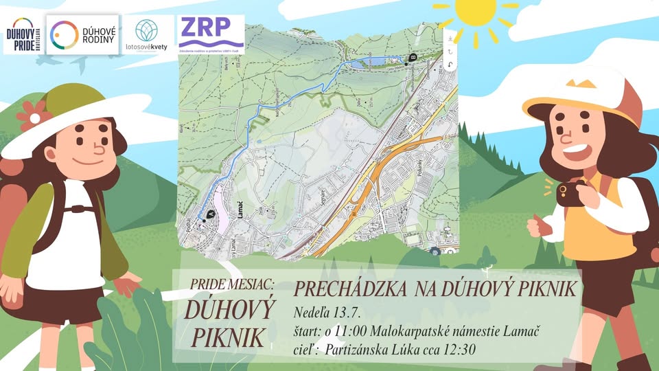 PRIDE MESIAC: PRECHÁDZKA NA DÚHOVÝ PIKNIK