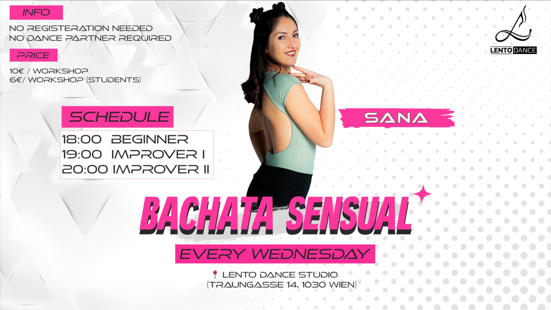 BACHATA Sensual Improver Beginner