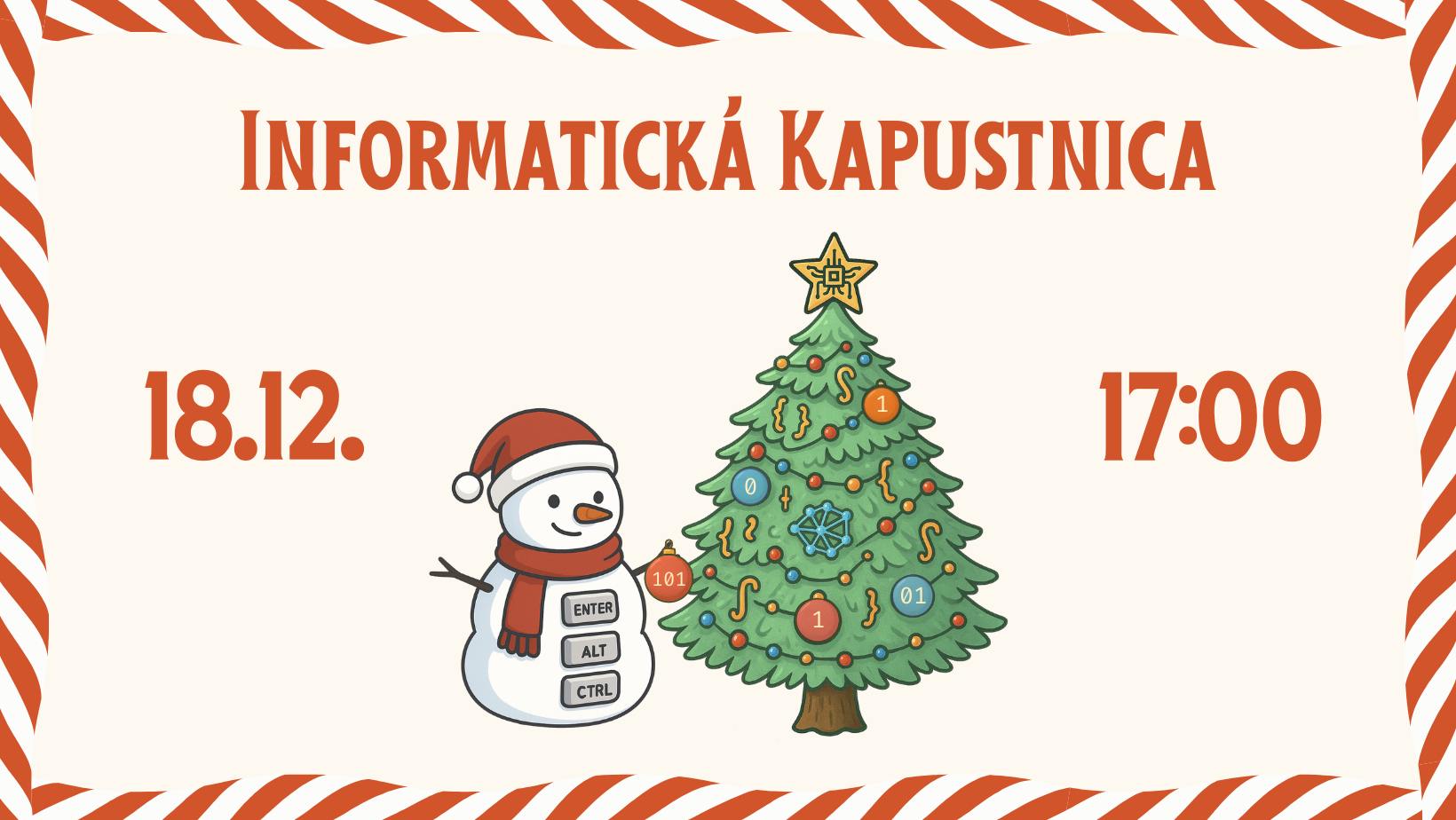 🎄 Informatická kapustnica 2025