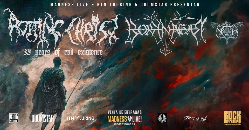 Rotting Christ + Borknagar + Seth (Villava)
