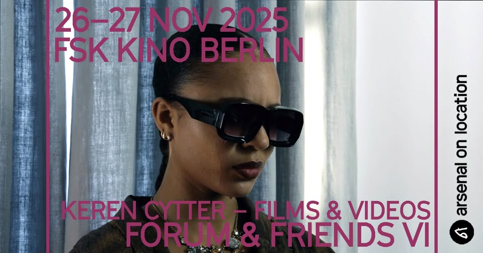 Forum & Friends VI: Keren Cytter – Films & Videos at fsk Kino Berlin