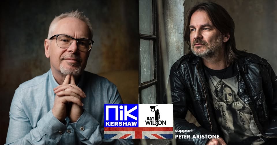 Večer britských hvězd ⭐️ Nik Kershaw • Ray Wilson & Band: Genesis Classic ⭐️ Peter Aristone