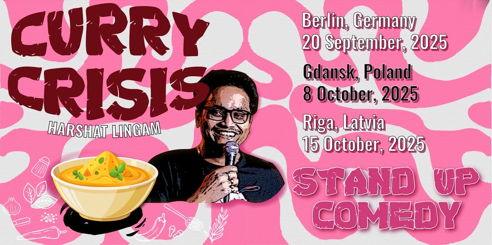 Curry Crisis - Harshat Lingam - English Stand Up Comedy Showcase (+FREE Shots)