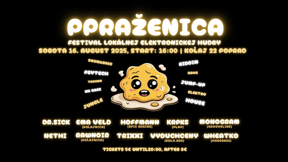 PPRAŽENICA - festival lokálnej elektronickej hudby