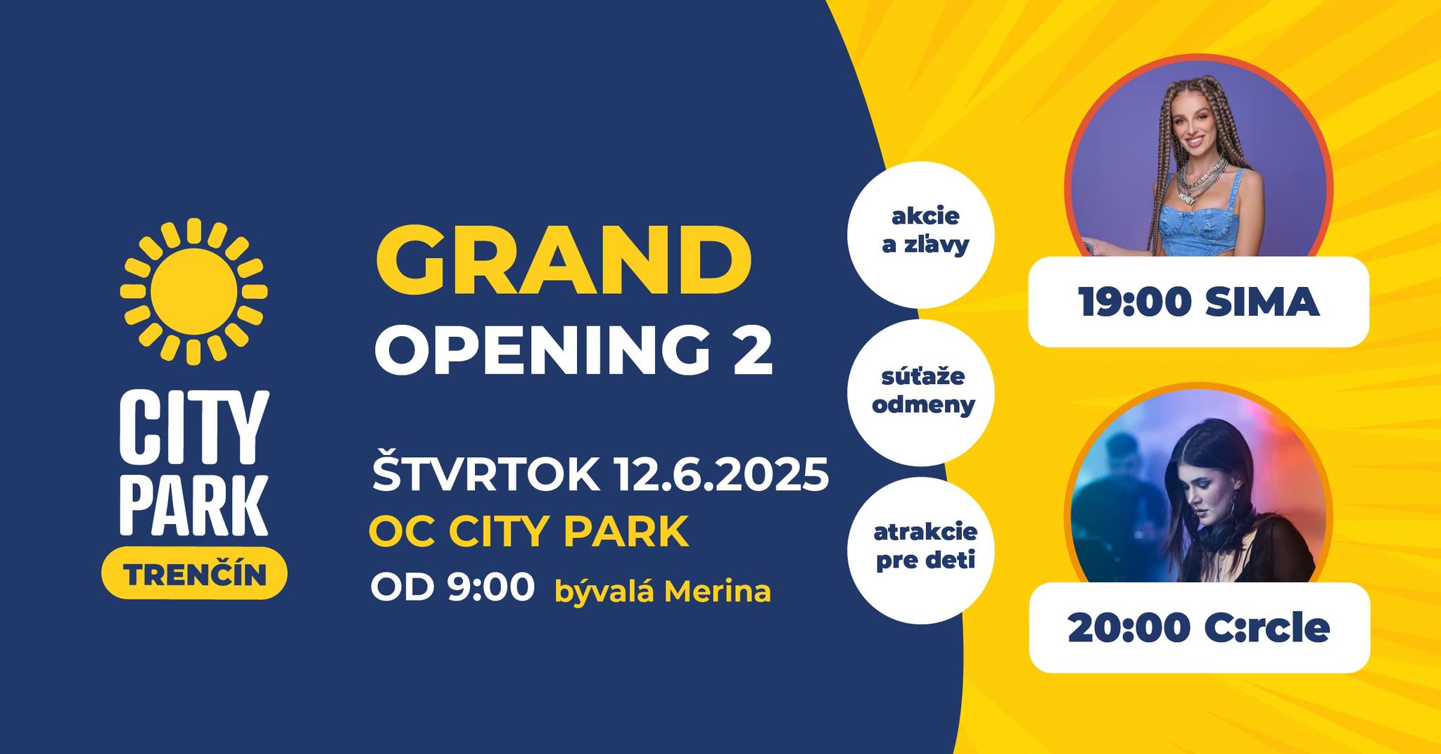Grand opening 2 CITY PARK Trenčín