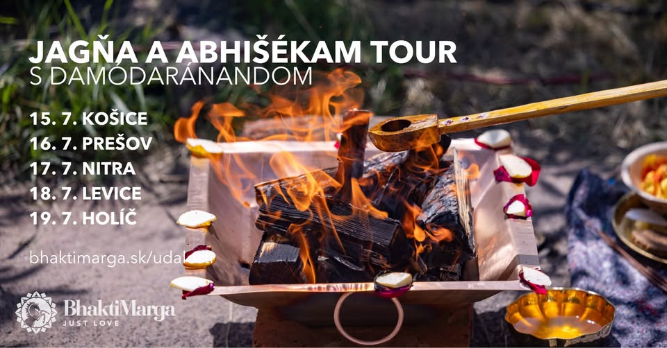 Jagňa a abhišékam tour Holíč