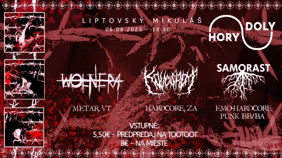 WOLNERA I KOVOŠROT - Koncert v Hory Doly