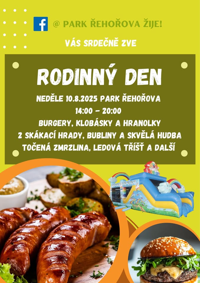 Tradiční Rodinný den v Parku Řehořova