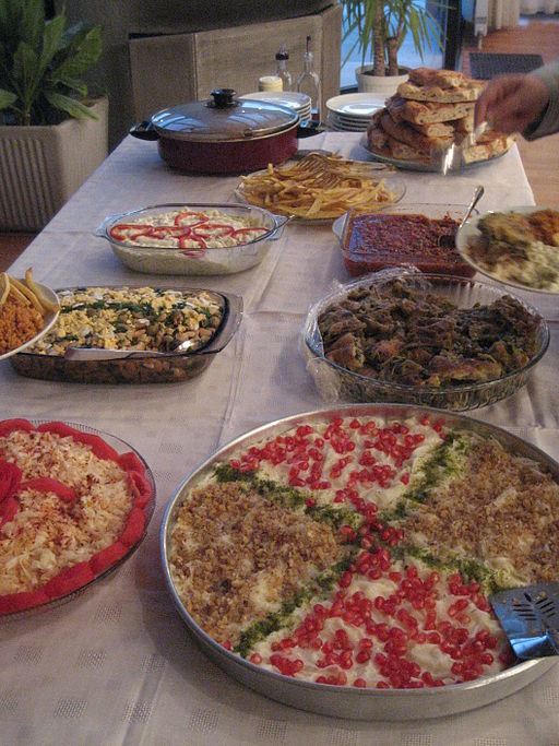 Mezze restaurant 5 september = Vol!