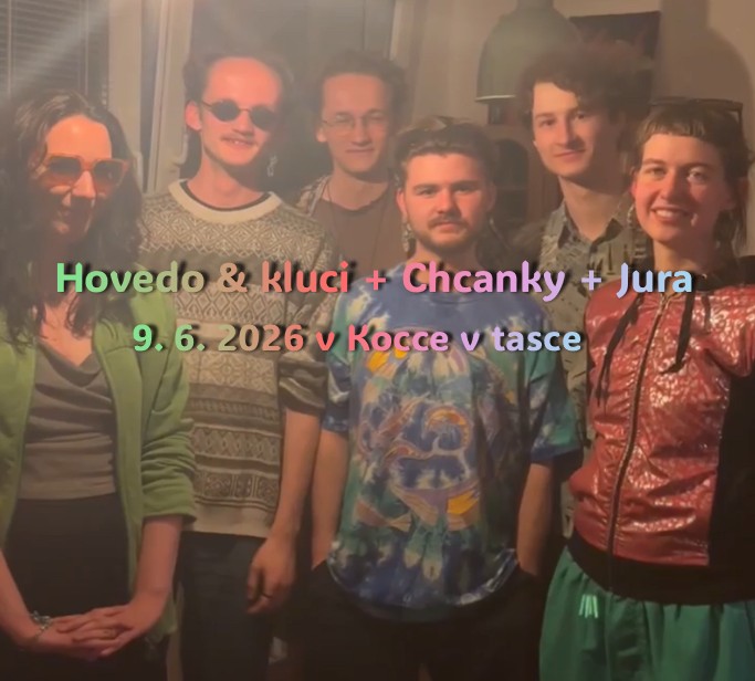 Bytový koncert: Hovedo & kluci + Chcanky + Jura