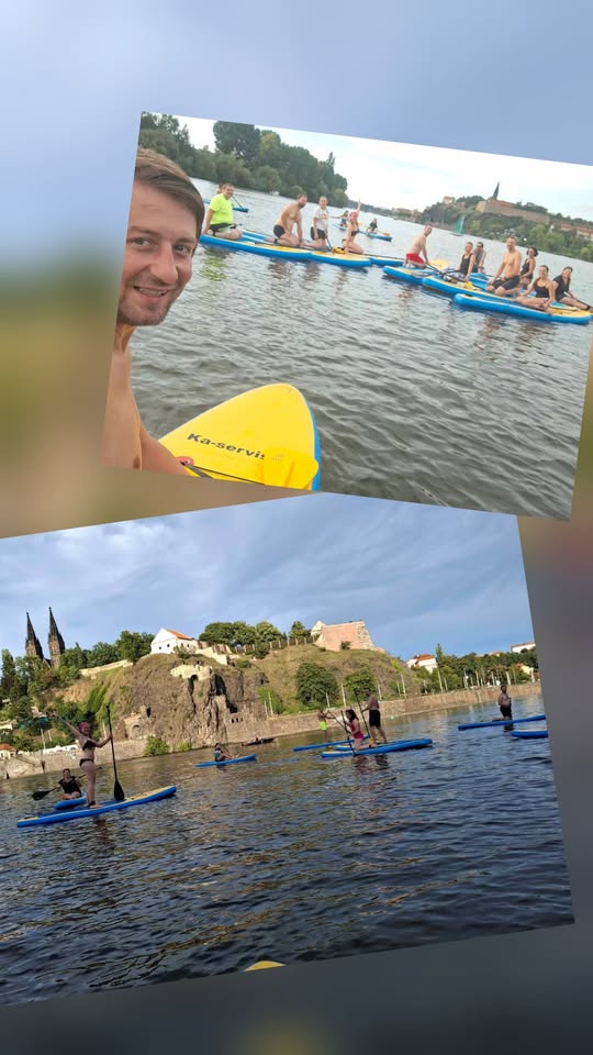 Paddleboardy pod Vyšehradem + grilovačka  2. Obsazenost Paddleboardu (12/15)
