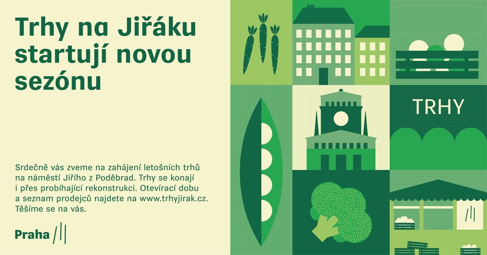 Startujeme novou sezónu Trhů na Jiřáku