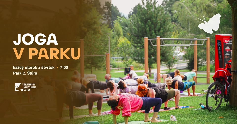 Joga v parku | Žilinské kultúrne leto 2026