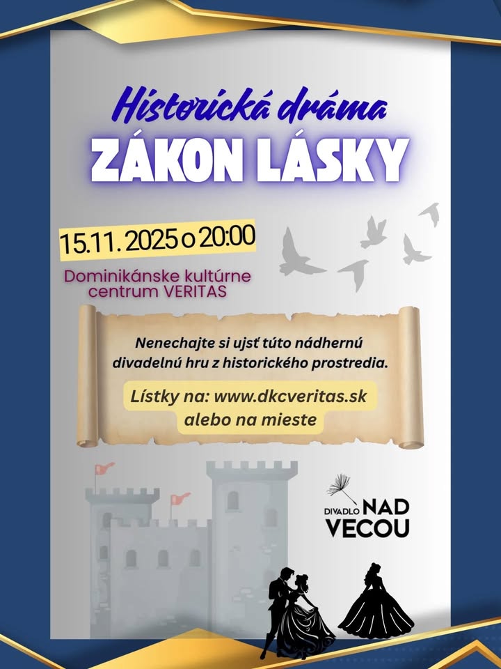 “Zákon lásky” v Noci divadiel🎭