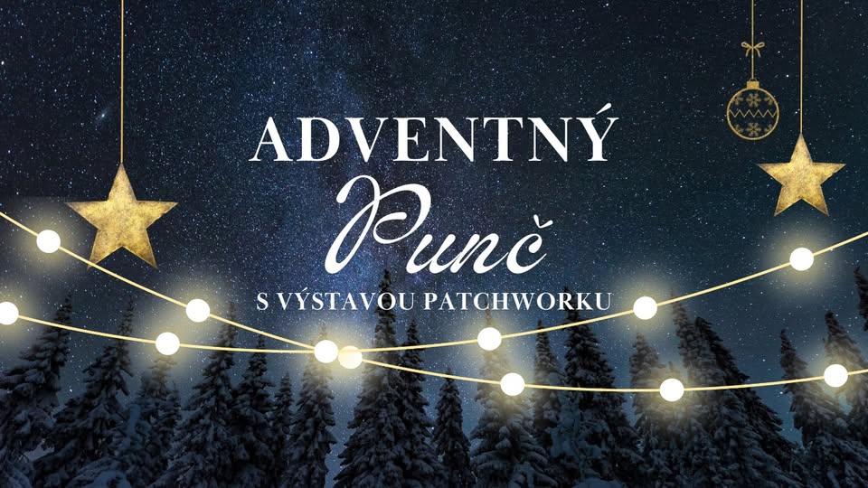 Adventný punč OZ MSMEDICAL s výstavou Patchworku