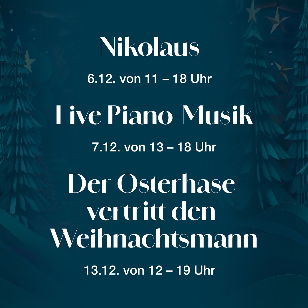 Weihnachtsaktionen in den Gropius Passagen Berlin