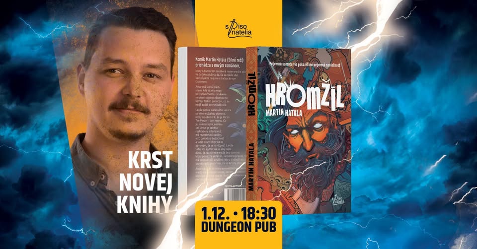 KRST KNIHY: HROMŽIL – Martin Hatala (Silné reči)