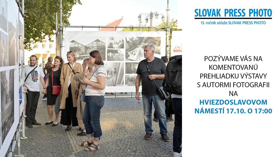 Komentovaná prehliadka fotografií SLOVAK PRESS PHOTO 2024