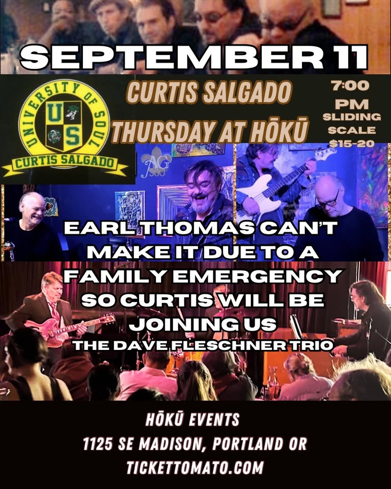 The Blues Cabaret Feat. Earl Thomas and The Dave Fleschner Trio
