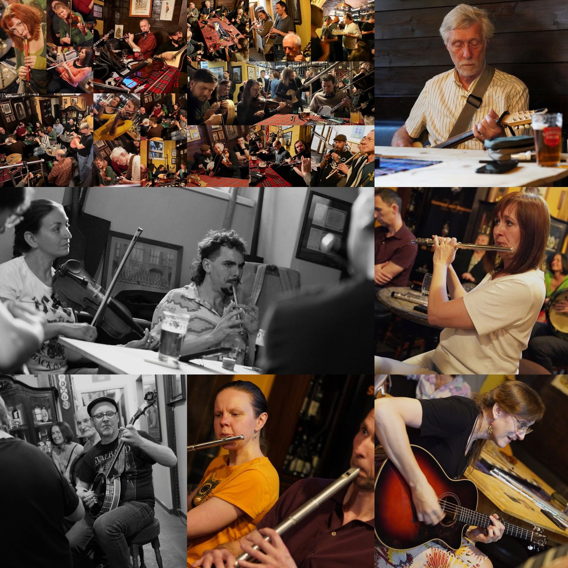Irish music session