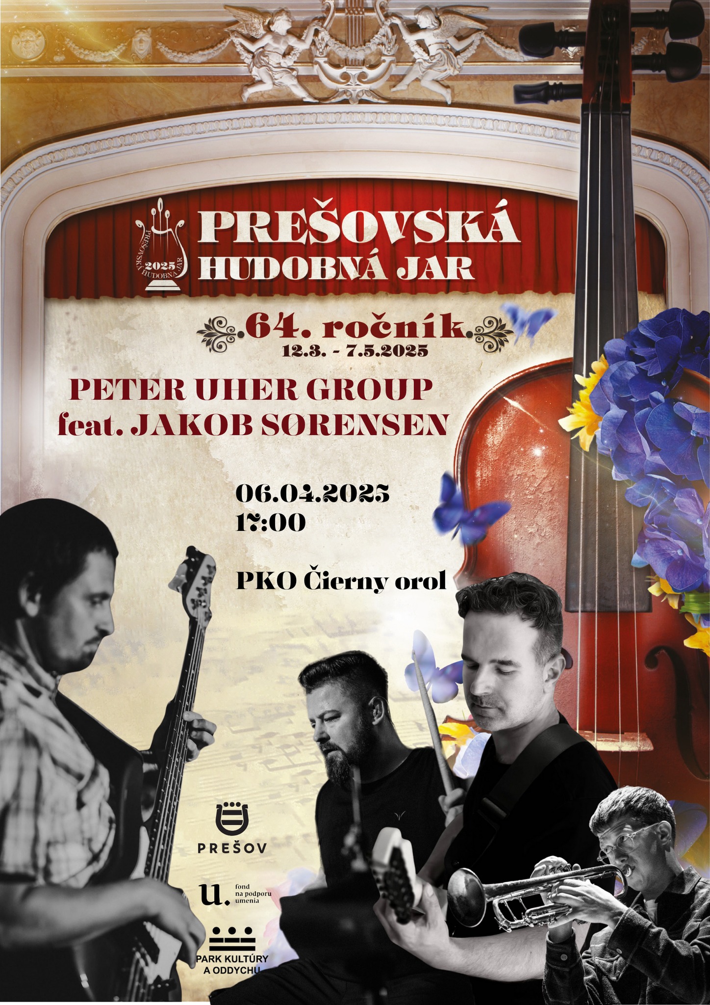 Prešovská hudobná jar 2025 - PETER UHER GROUP feat. JAKOB SØRENSEN