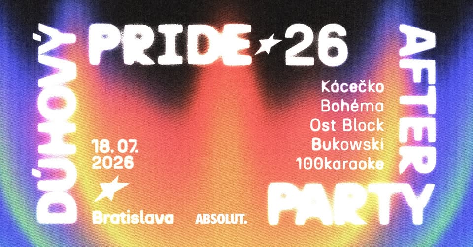 Dúhový PRIDE afterparty