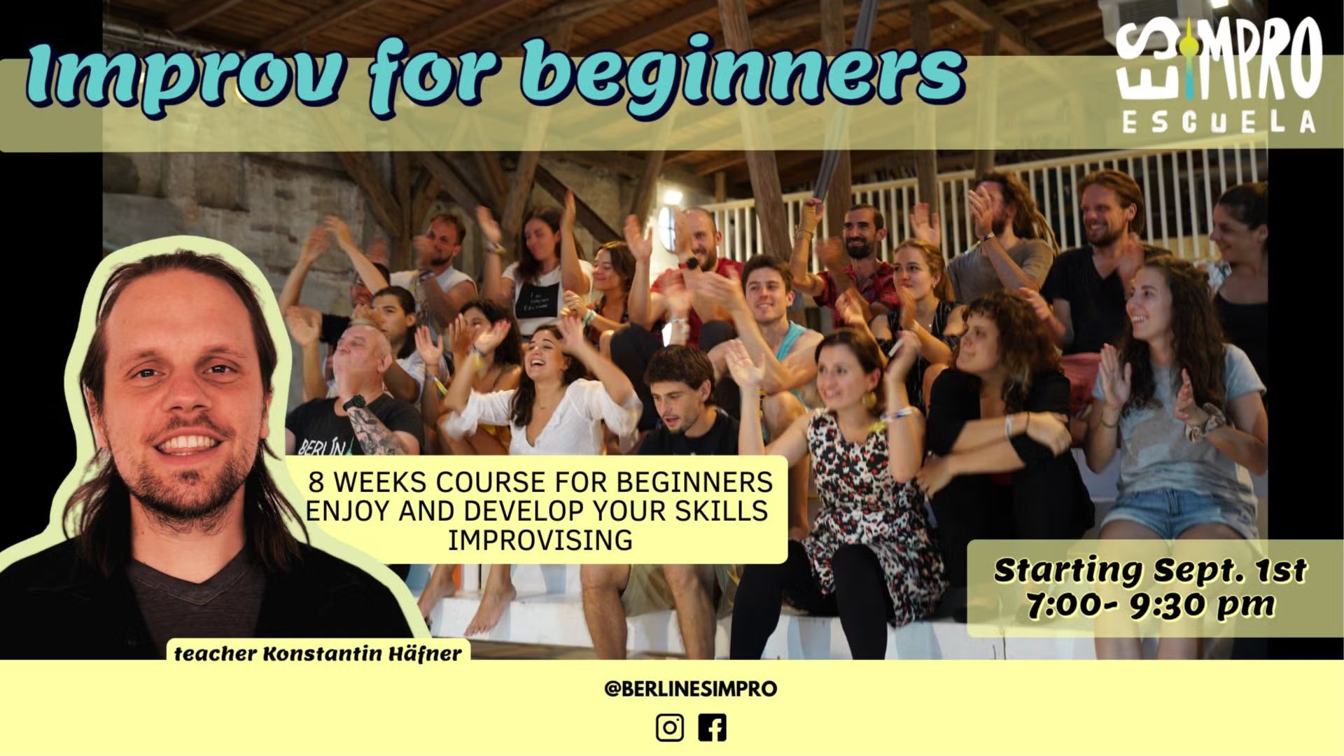 ESIMPRO - Improv for beginners - drop in class each monday