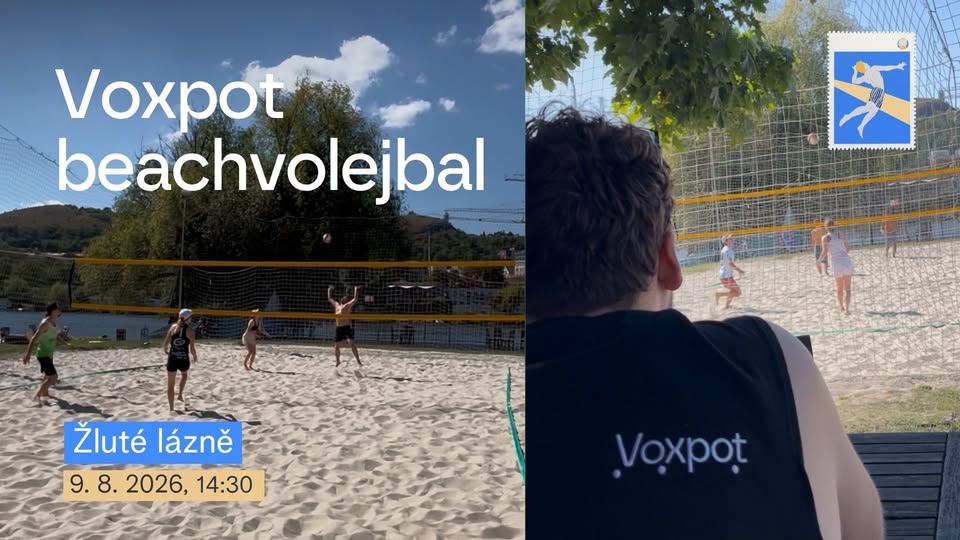 Voxpotí beachvolejbalový turnaj 2026