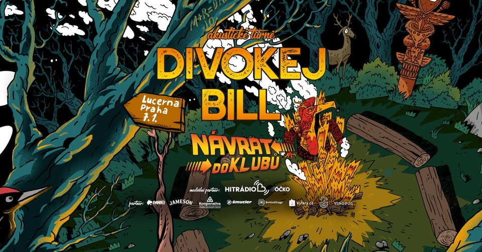 Divokej Bill - Návrat do klubů/PRAHA 7.1.2025/LUCERNA VELKÝ SÁL