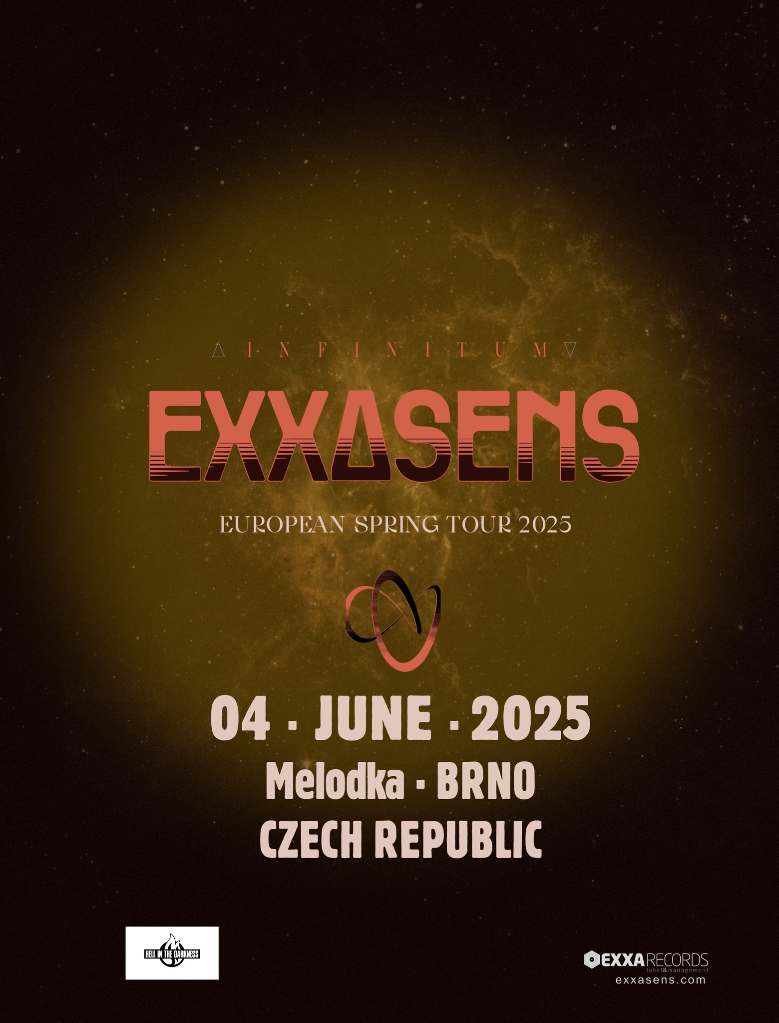 EXXASENS (ES) European Tour 2025 + support act