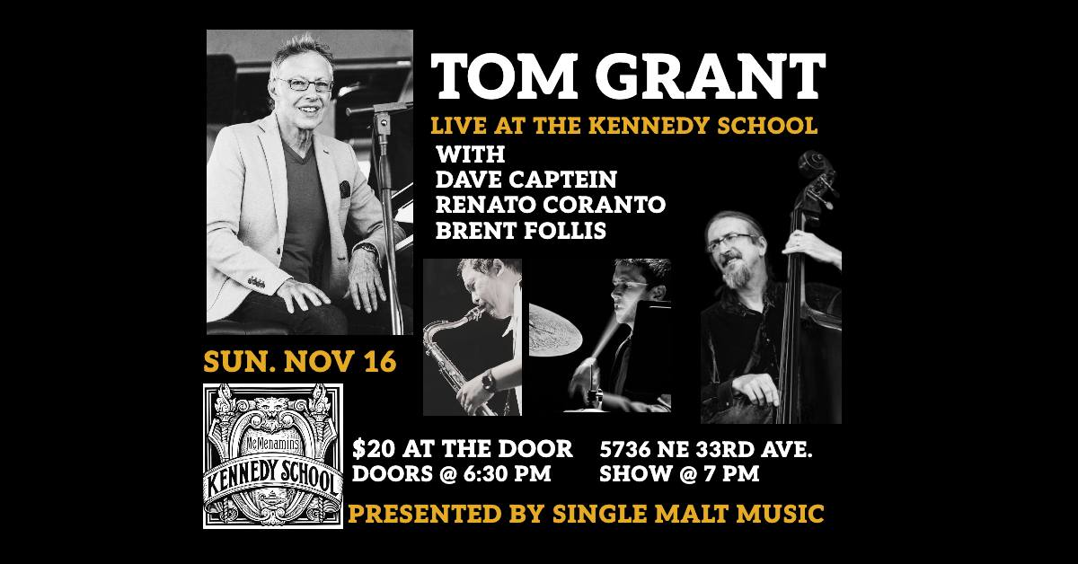 TOM GRANT AT KENNEDY SCHOOL
