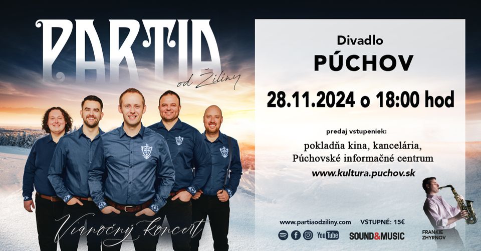 PARTIA od Žiliny- PÚCHOV