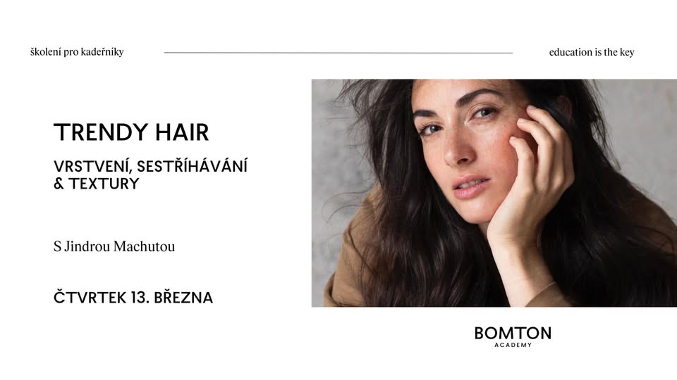 TRENDY HAIR: vrstvení, sestříhávání & textury
