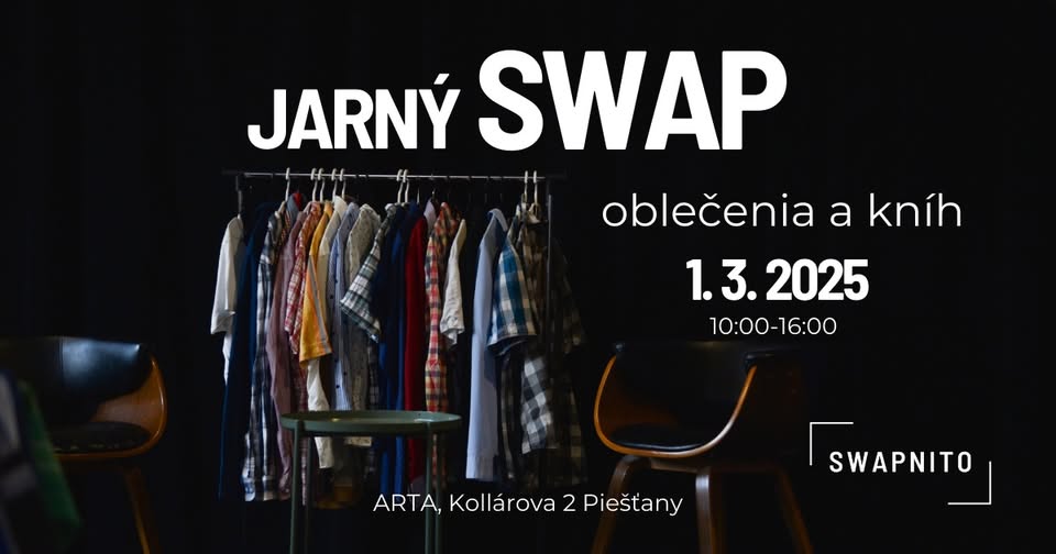 Jarný SWAP oblečenia a kníh