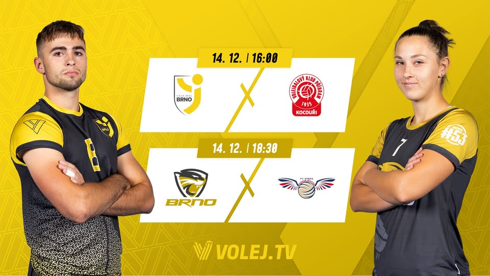 Volejbalový dvojzápas: muži s Příbramí a ženy s Frýdkem