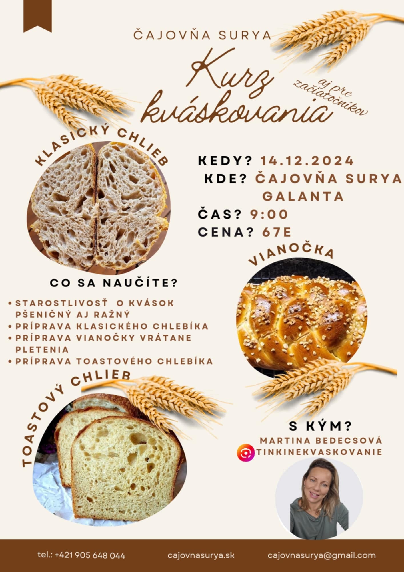 Kurz kváskovania, aj pre začiatočníkov