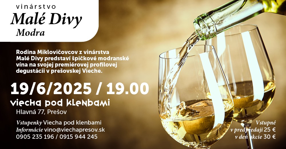 Degustácia vinárstva Malé divy