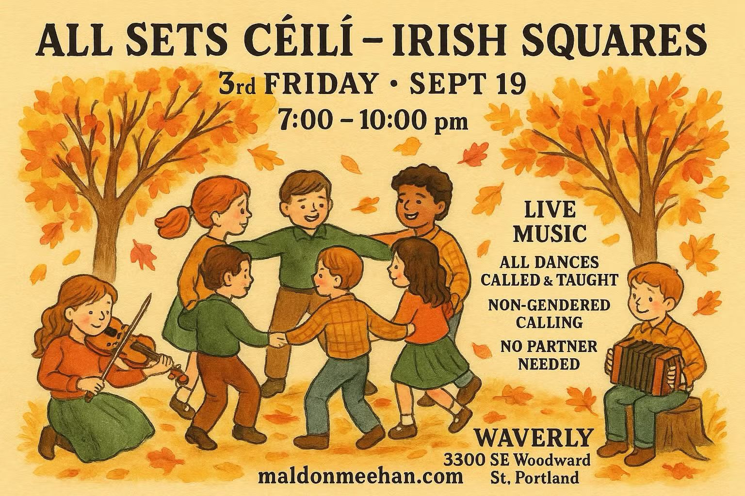 3rd Friday Céilí with Bob Soper