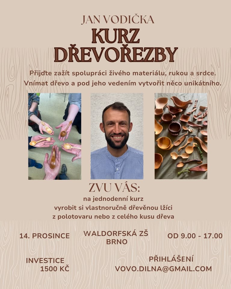 Kurz dřevořezby Brno