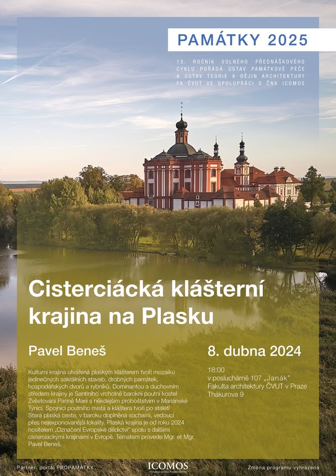 PAMÁTKY: Pavel Beneš - Cisterciácká klášterní krajina na Plasku
