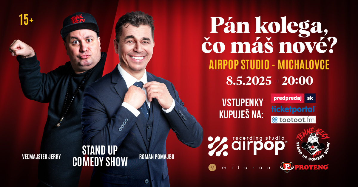 Temné kecy (Pán kolega, čo máš nové?) - Michalovce (AirPop Studio)