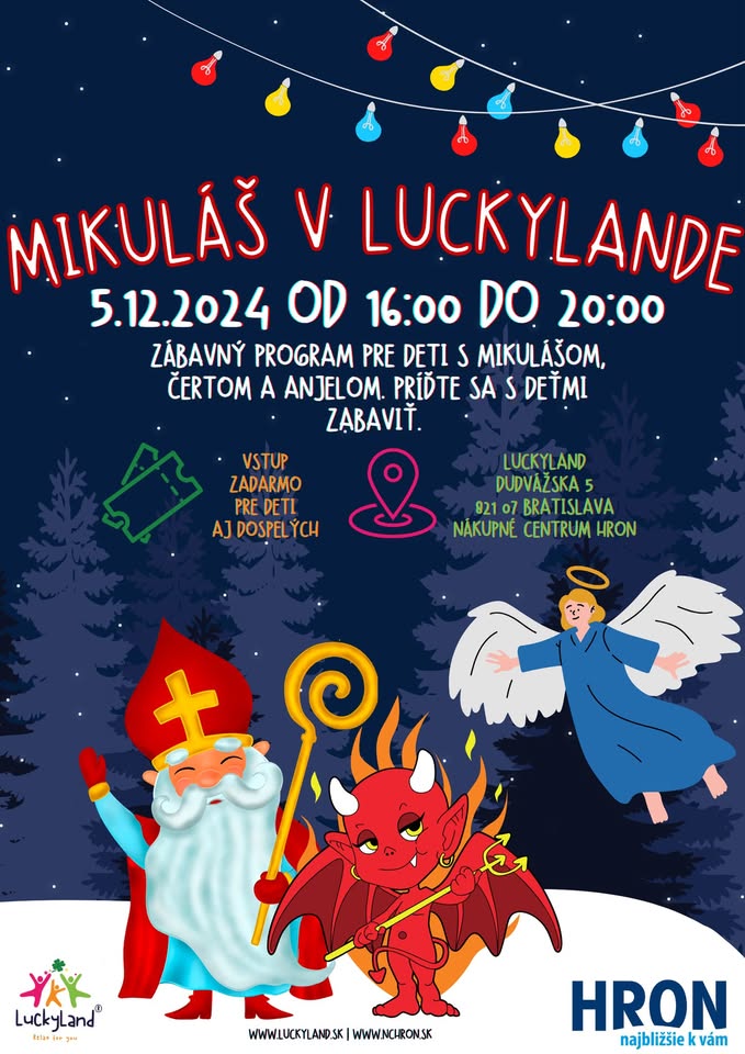 🎅✨ Mikuláš v LuckyLande! ✨🎅