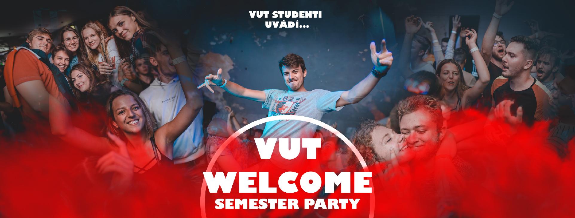 VUT WELCOME SEMESTER PÁRTY 2025