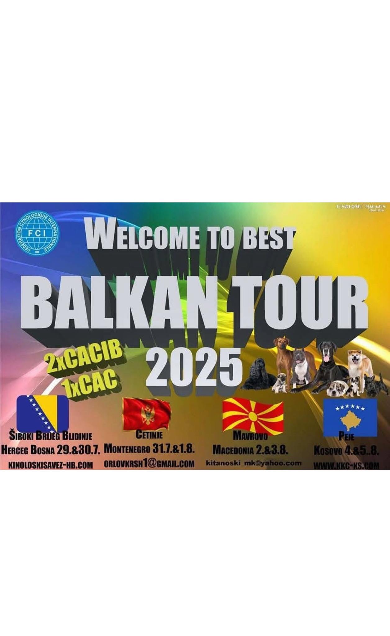 Best Balkan Tour 2025