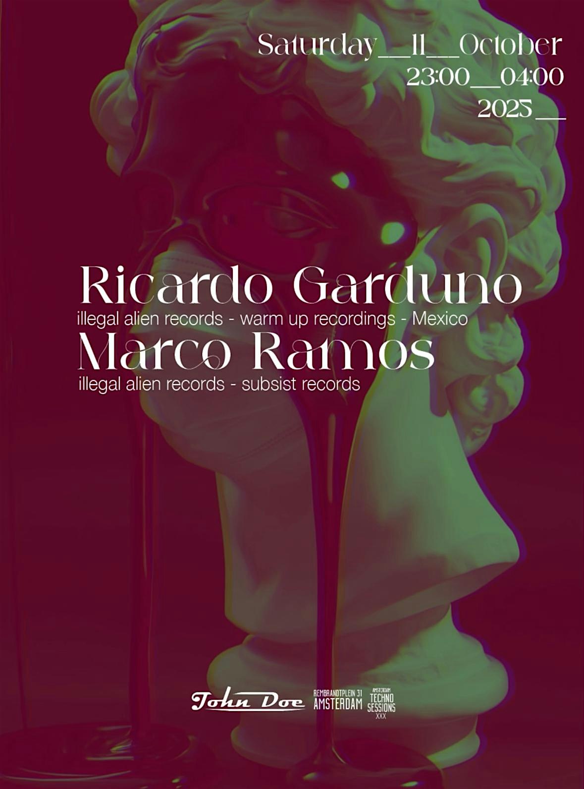 Amsterdam Techno Sessions with Ricardo Garduno (Soma- Warm-up)
