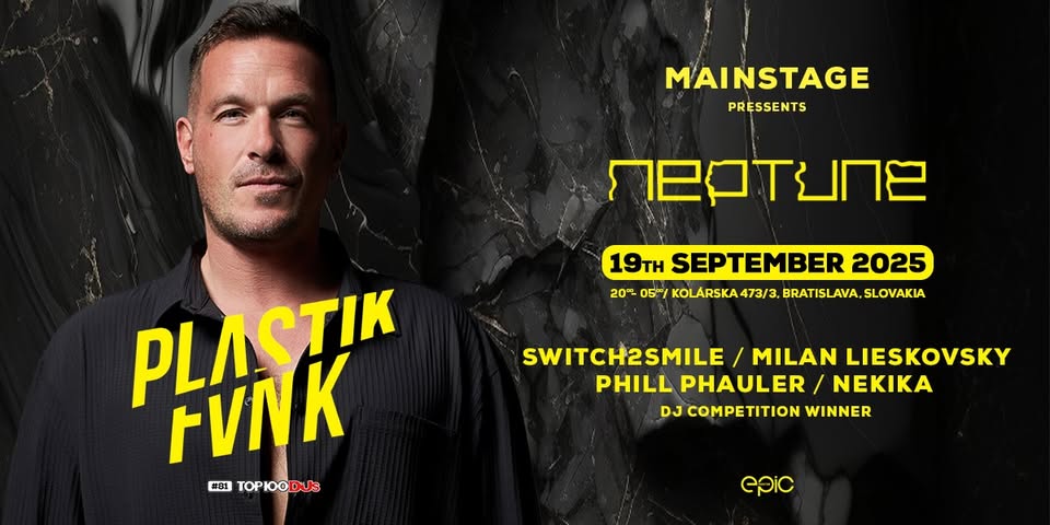 PLASTIK FUNK v NEPTUNE klub Bratislava